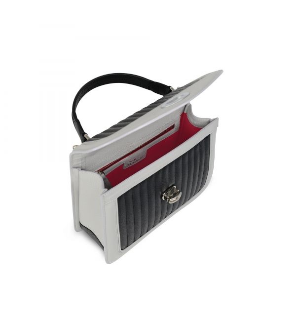Delage Sac Ginette PMA Noir Et Gris