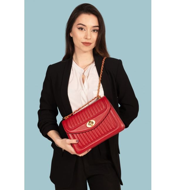 Delage Sac Ginette PMC Rouge