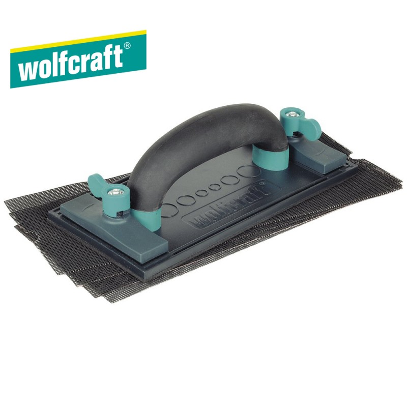 dema 2 Patins abrasifs pour taloche WOLFCRAFT gr.220