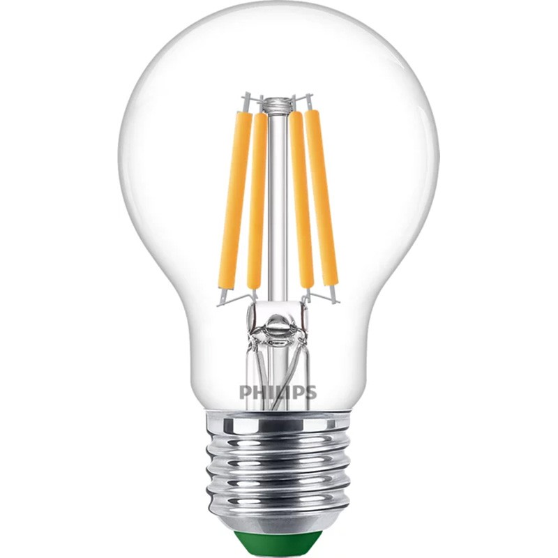 Dema Ampoule Poire Claire E27 LED PHILIPS ~40W ND Label A