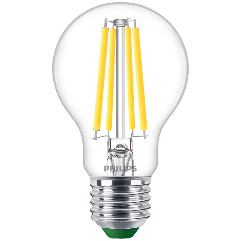 Dema Ampoule Poire Claire E27 LED PHILIPS ~60W ND Label A