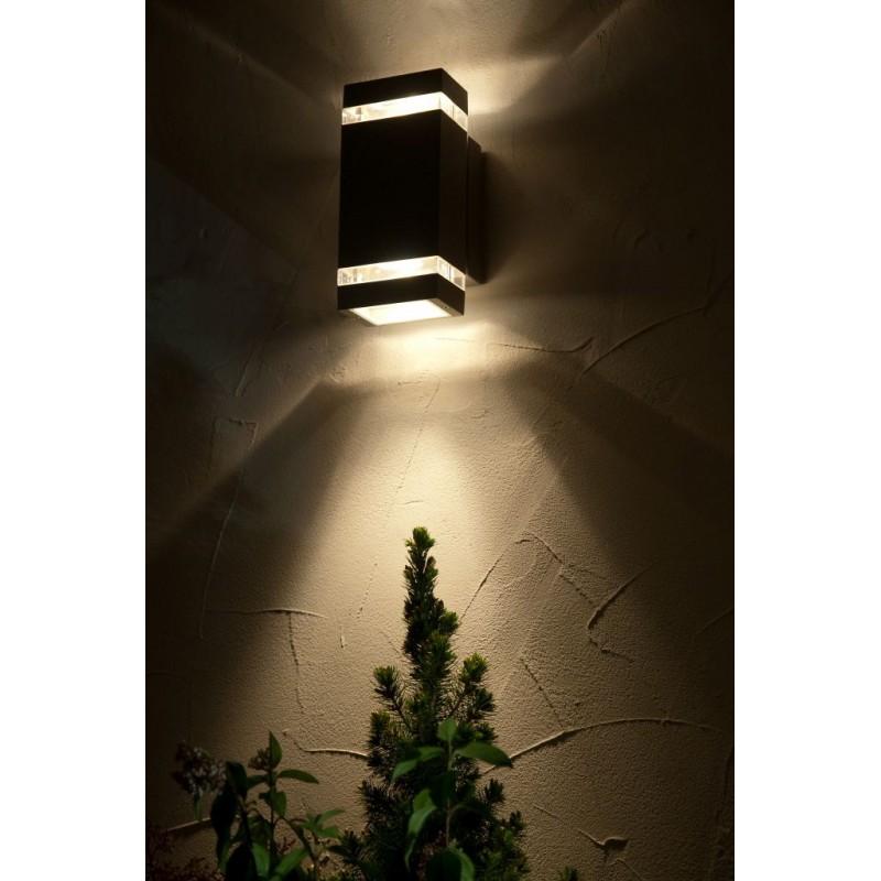 Dema Applique Extérieure Up/down Blanc Froid FOCUS Anthracite