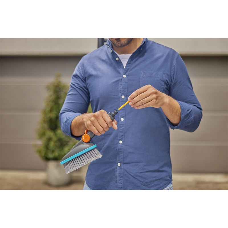 Dema Brosse Lavage Poils Souples GARDENA Cleansystem 31cm