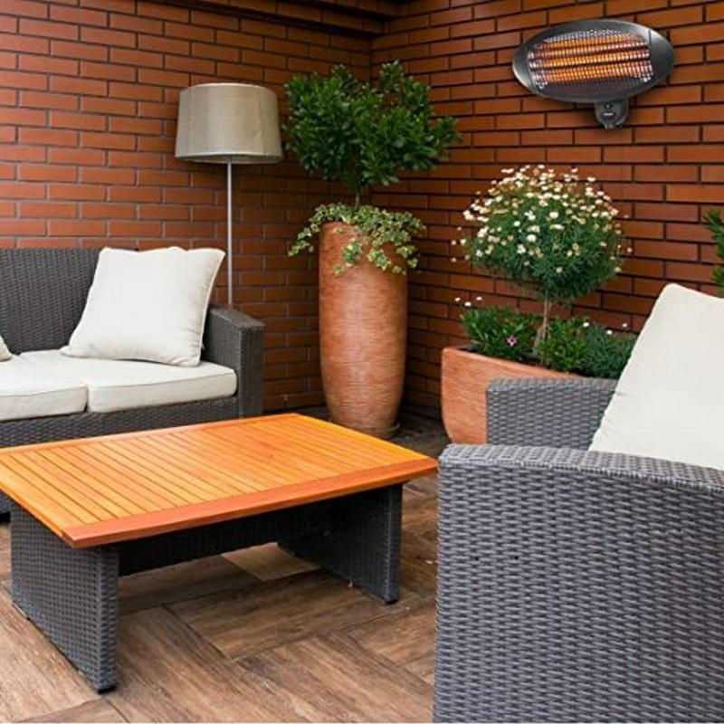 Dema Chauffage De Terrasse Infra-rouge Tristar 650W - 2000W