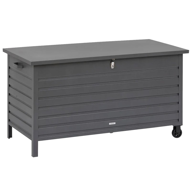 dema Coffre de jardin 2000L HESPERIDE Kingston alu gris