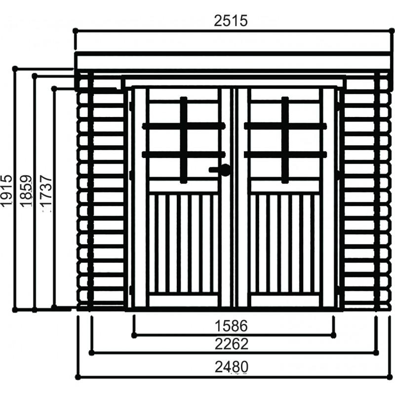 Dema Abri De Jardin HOF
