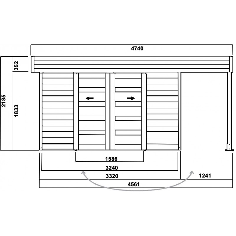 Dema Abri De Jardin LARVIK