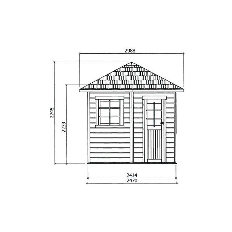 Dema Abri De Jardin NANCY II