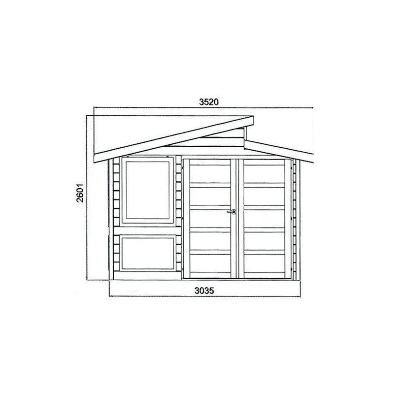 Dema Abri De Jardin / Serre MERANO