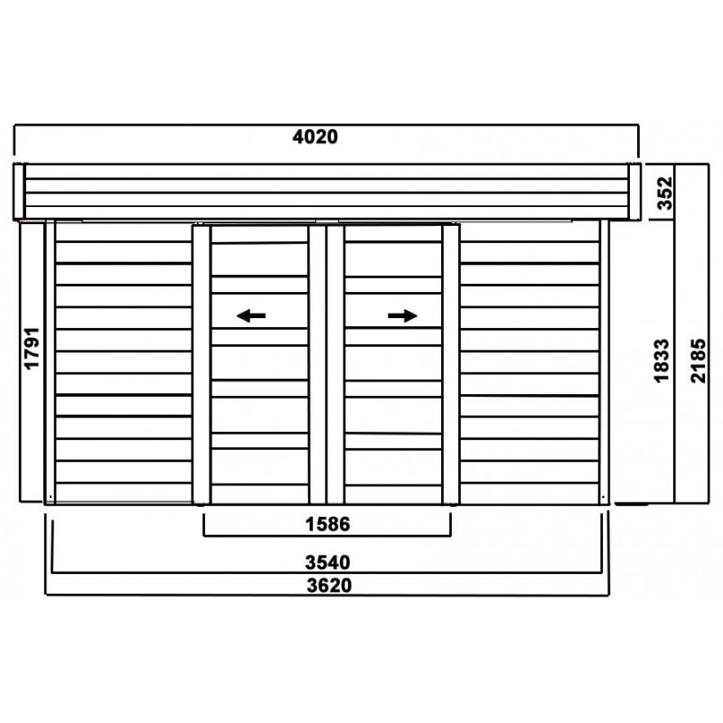 Dema Abri De Jardin STOCKHOLM
