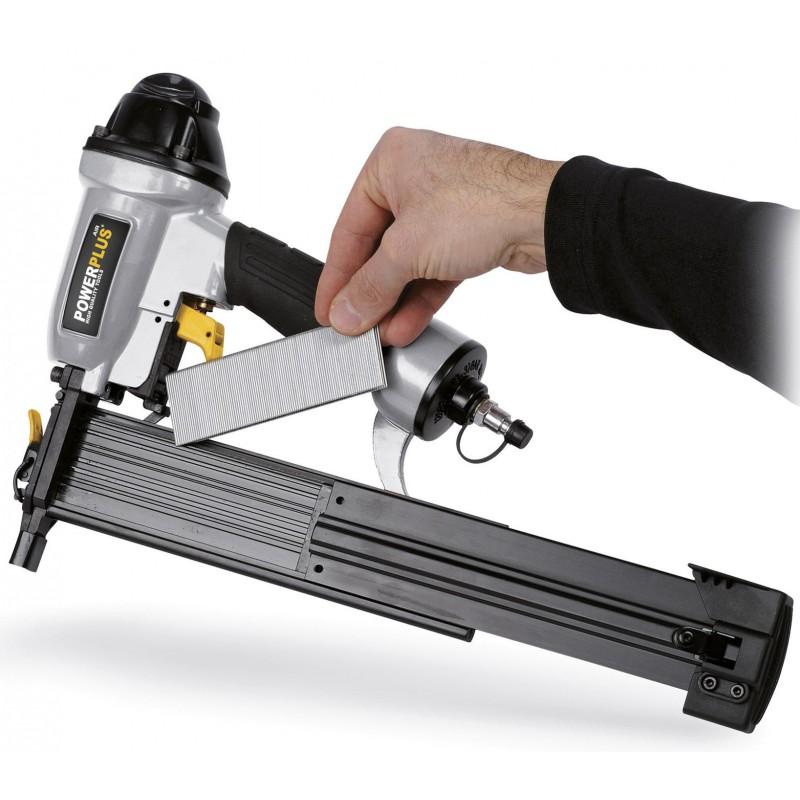 Dema Agrafeuse-cloueuse Air Comprimé POWERPLUS