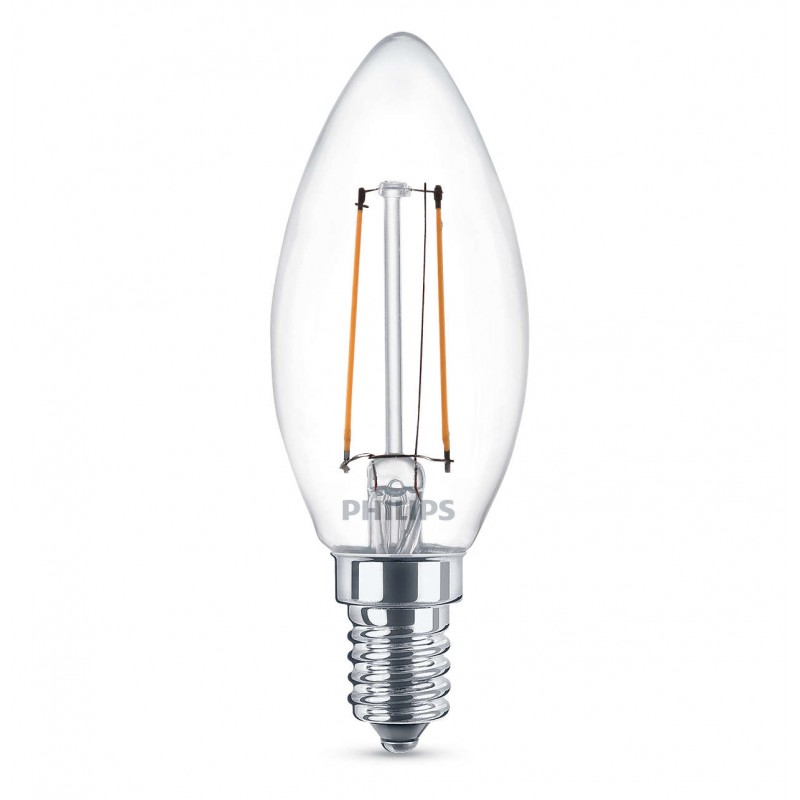 dema Ampoule Flamme LED PHILIPS Claire E14 ~25W