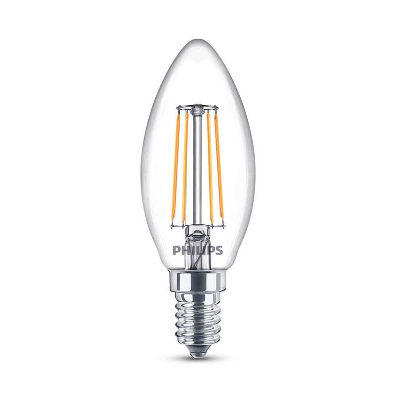 dema Ampoule Flamme LED PHILIPS Claire E14 ~40W