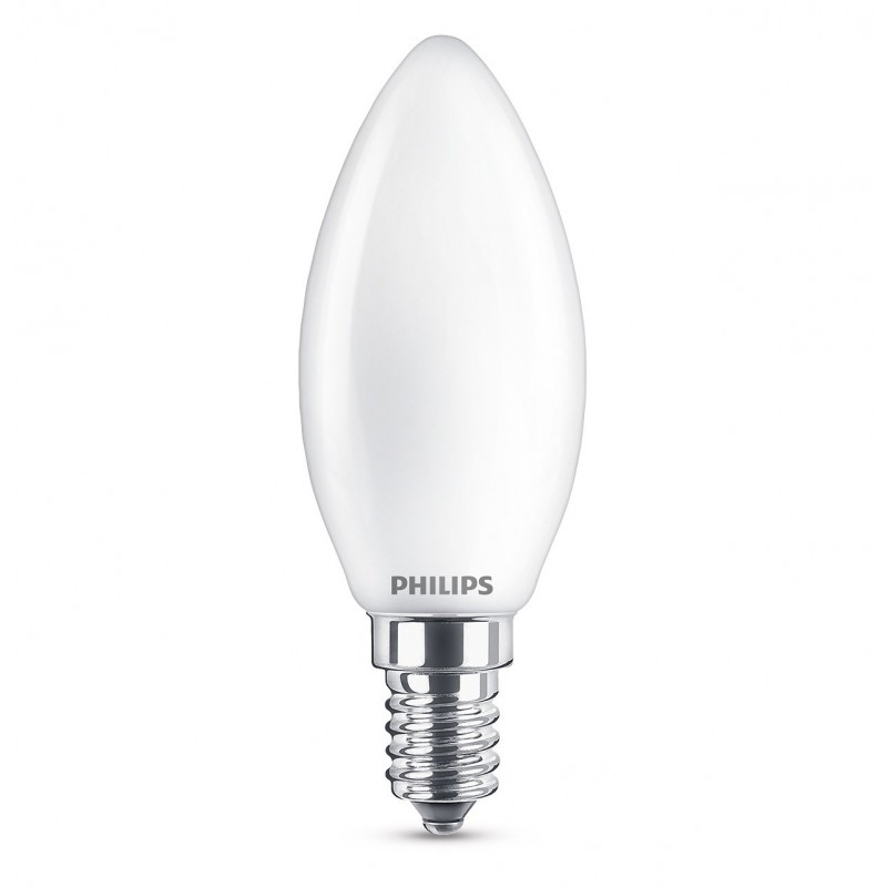 dema Ampoule Flamme LED PHILIPS Mate E14 ~40W WW