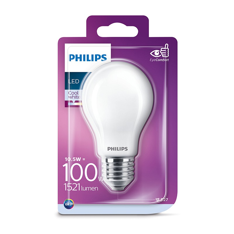 Dema Ampoule Poire LED PHILIPS Mate ~100W CW ND