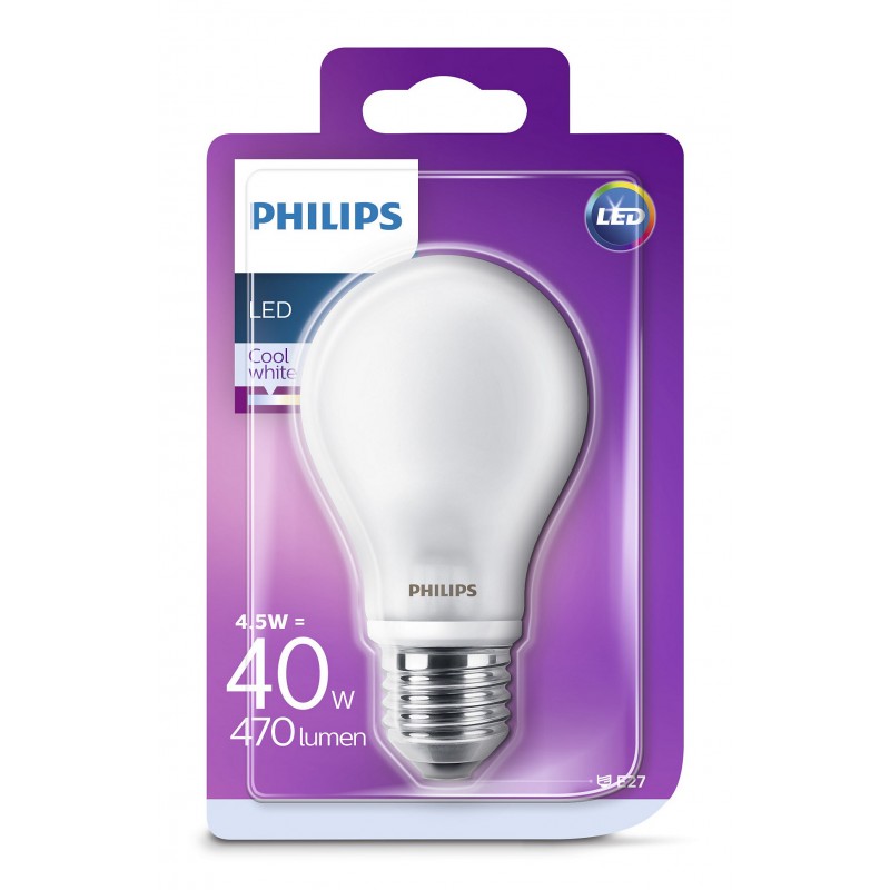Dema Ampoule Poire LED PHILIPS Mate ~40W CW ND