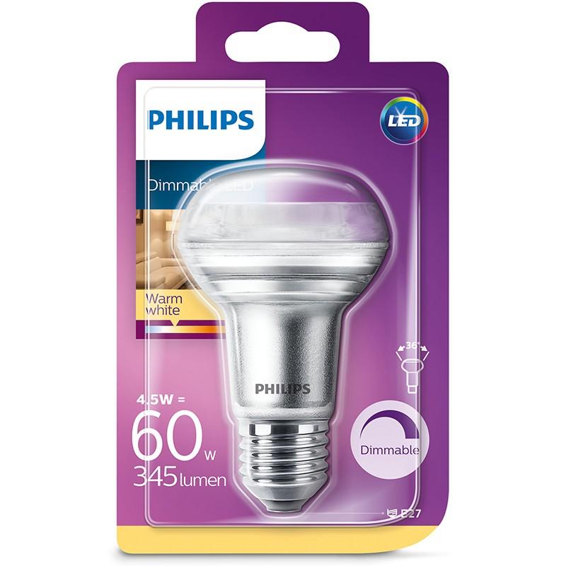 Dema Ampoule R63 LED PHILIPS ~60W WW DIM