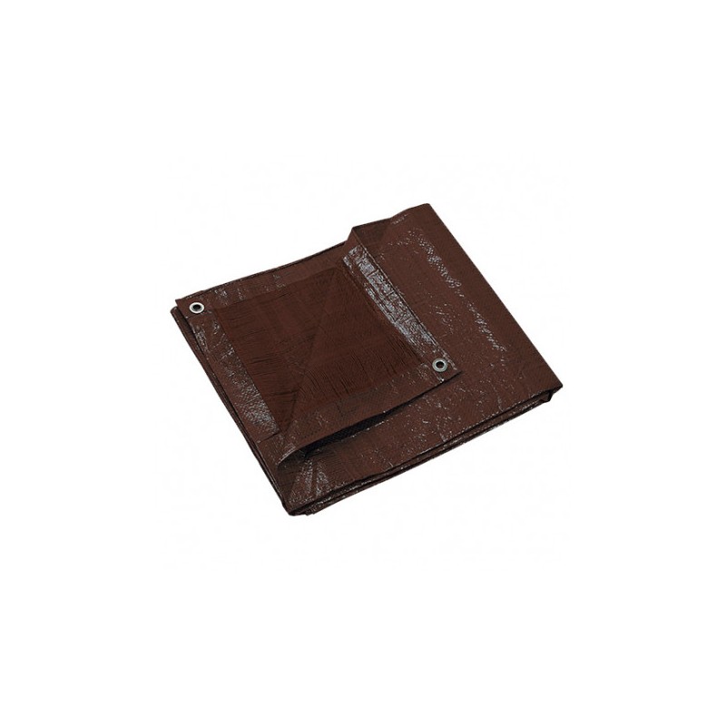 dema Bâche à oeillets PE 120gr - 1 8 x 6 m