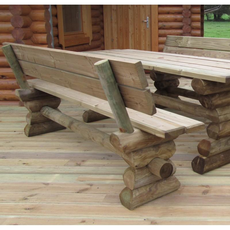 dema Banc ardennais avec dossier 250cm