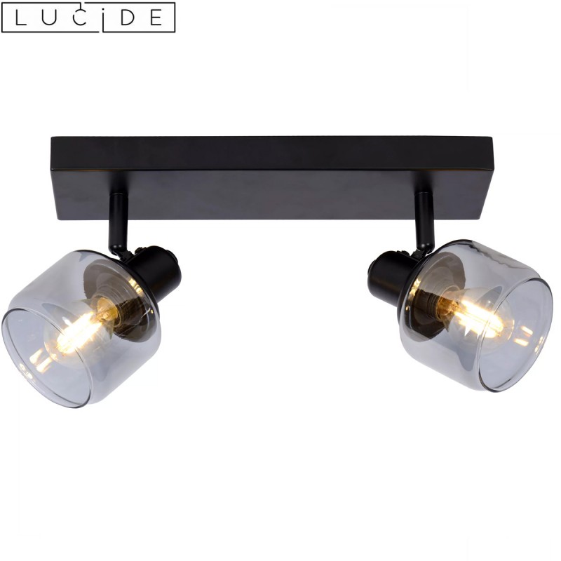 dema Barre 2 spots orientables noir E14 BJORN