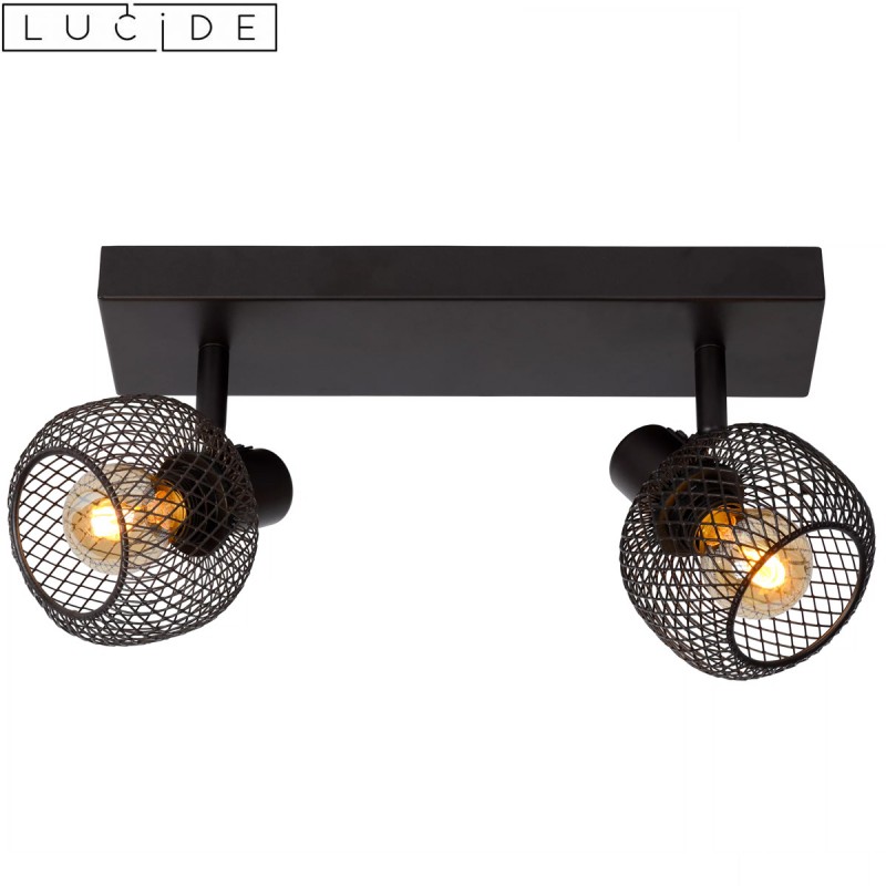 dema Barre 2 spots orientables noir E14 MARREN