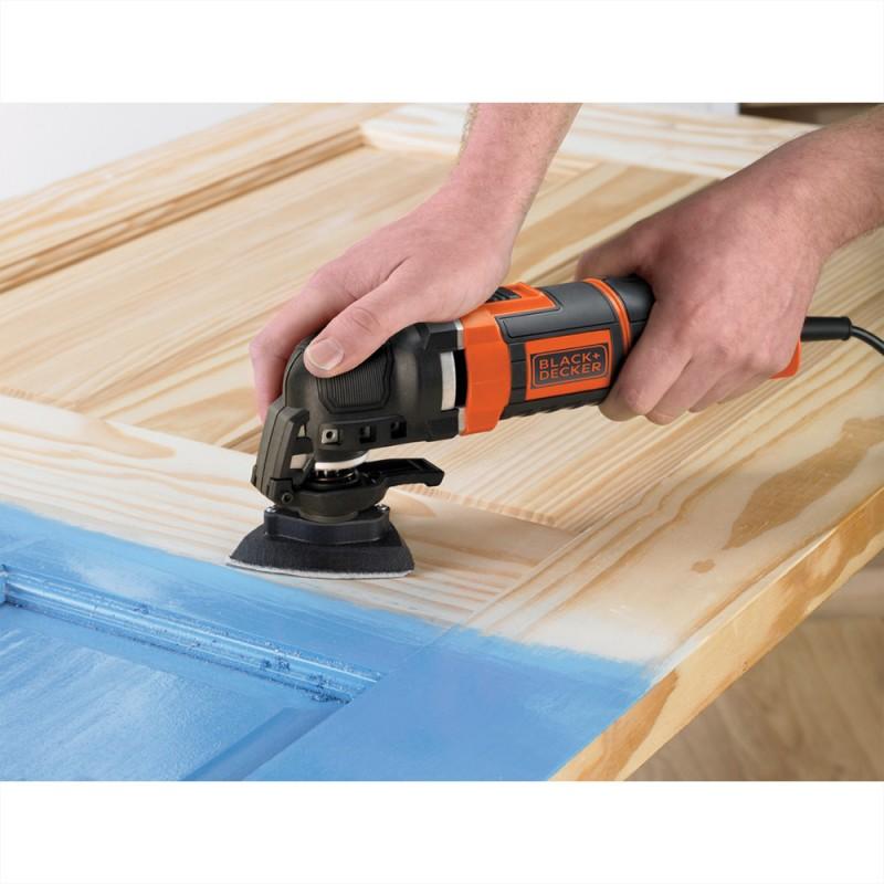 Dema BLACK&DECKER Outil Multifonctions MT300KA
