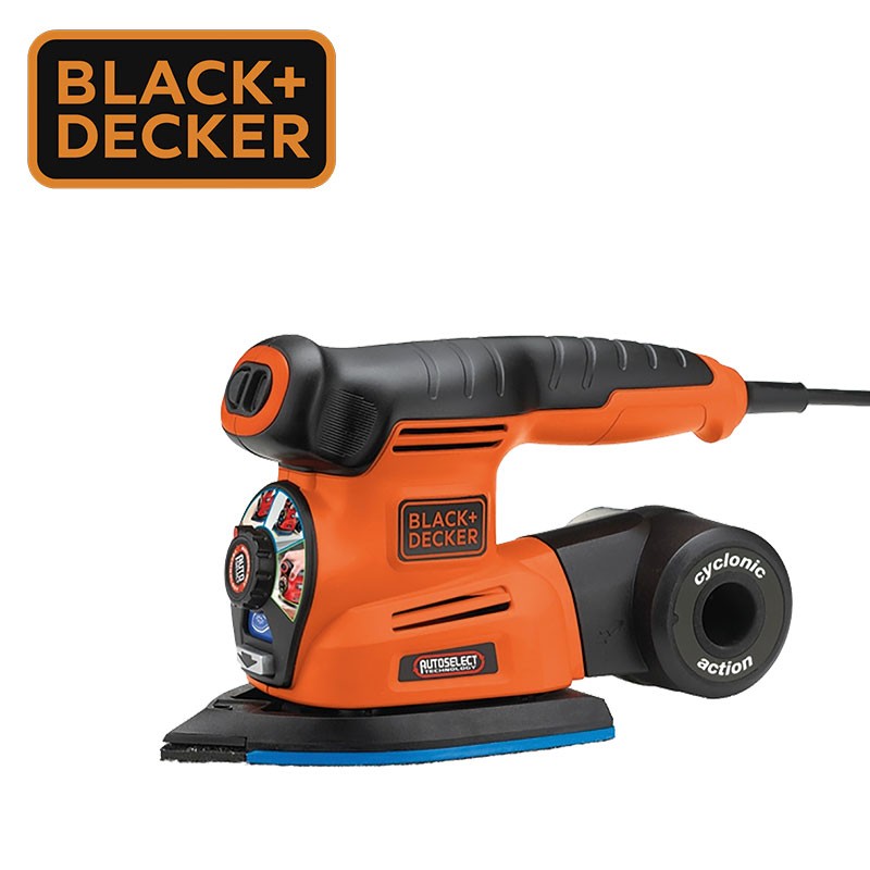 dema BLACK&DECKER Ponceuse cyclonique
