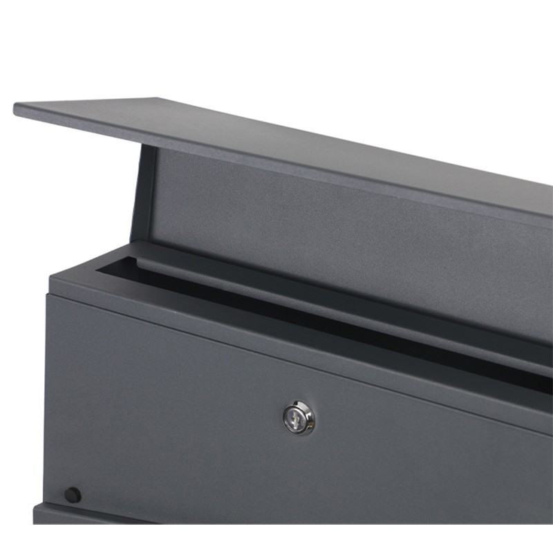 Dema Boîte Aux Lettres DIJON Anthracite 37x37x11cm
