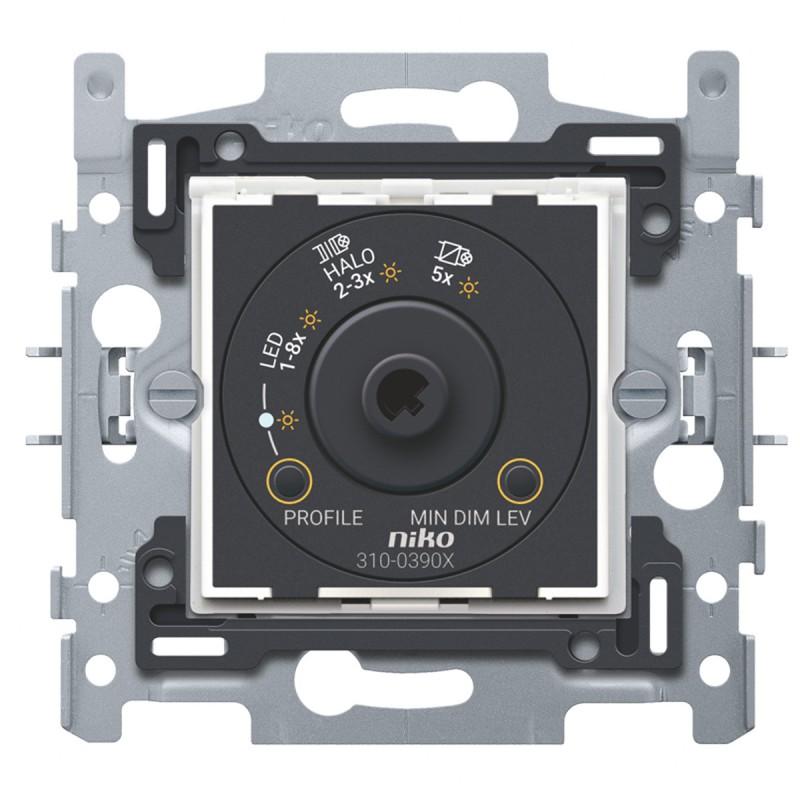 dema Bouton variateur universel 2 fils NIKO 3-300W