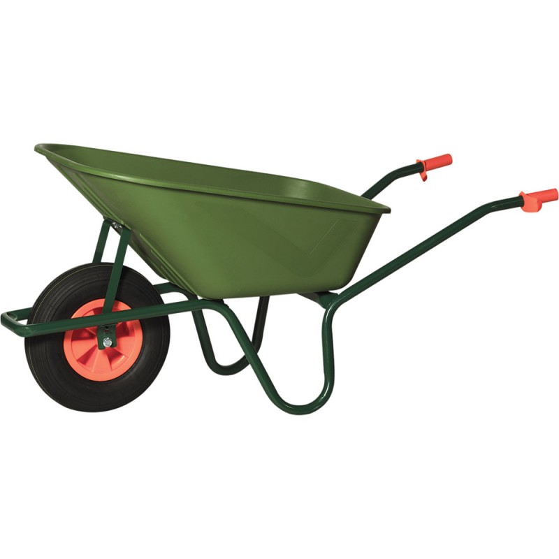 dema Brouette nez plat bac PP 100L