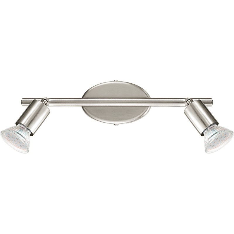 Dema BUZZ Rail 2 Spots Acier Brossé