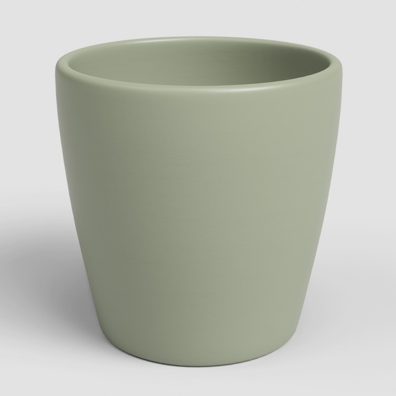 dema Cache-pot rond céramique THALIA 14 vert