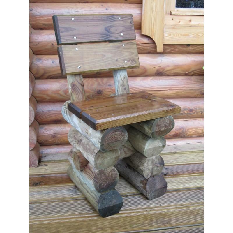 dema Chaise ardennaise en rondins