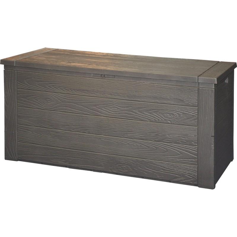 dema Coffre de jardin 300L décor bois