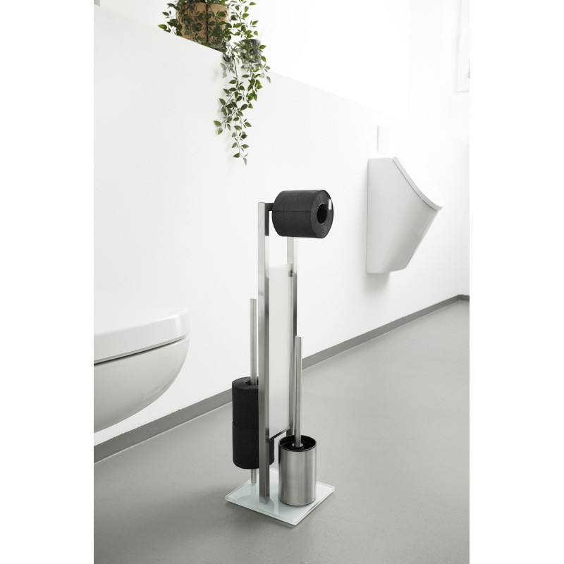 Dema Combiné De WC 3 En 1 WENKO Rivalta Inox Mat