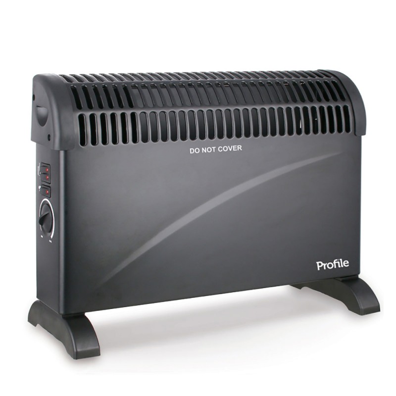 dema Convecteur Profile Mistral noir