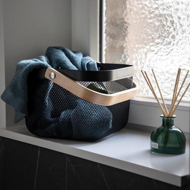 Dema Corbeille Avec Poignées WENKO Bambusa H17cm