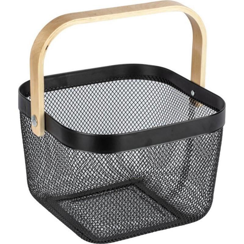 dema Corbeille avec poignées WENKO Bambusa H17cm