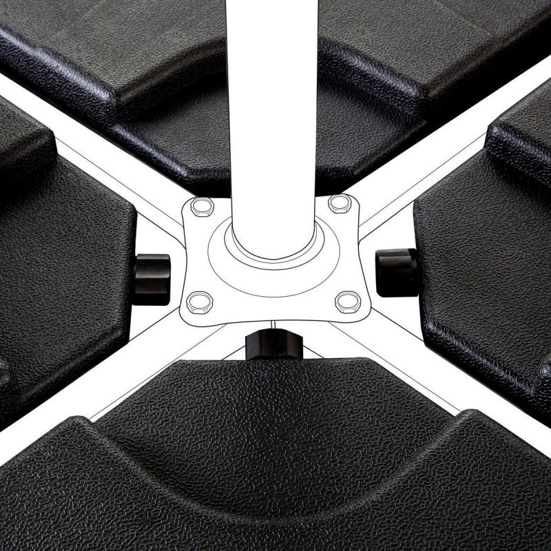 Dema Dalle En Béton Pour Pied De Parasol 25Kg