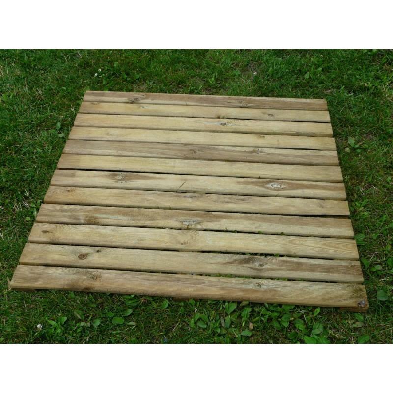 dema Dalle en pin traité 100x100cm