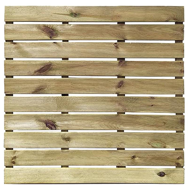 dema Dalle en pin traité 100x100x H3cm