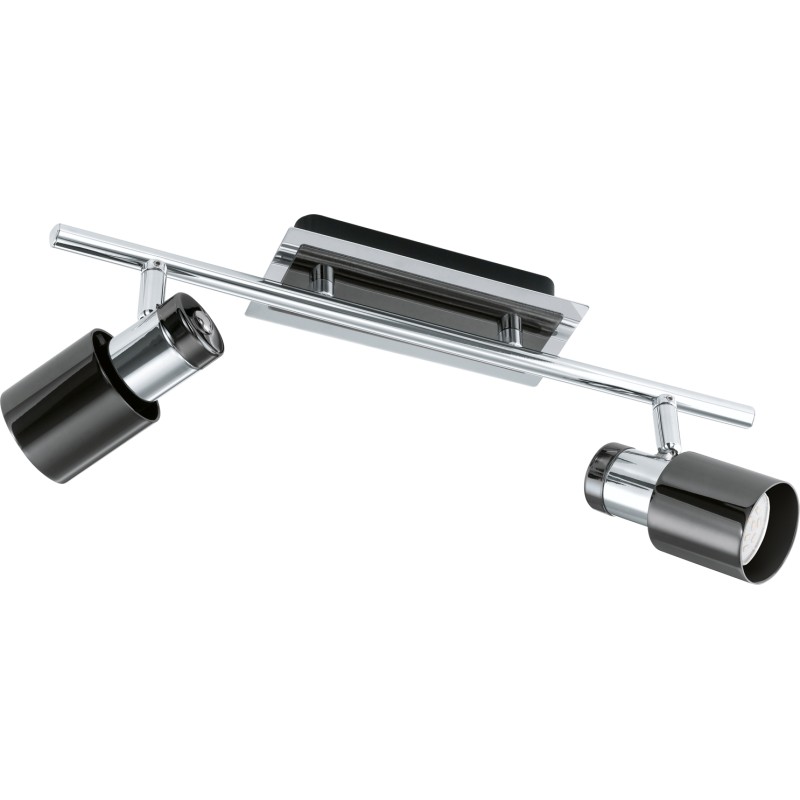 dema DAVIDA Barre 2 spots LED - noir