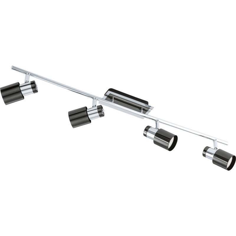 dema DAVIDA Barre 4 spots LED - noir