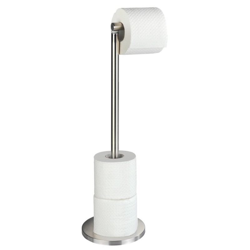 dema Dérouleur de papier WC 2 en 1 WENKO inox mat