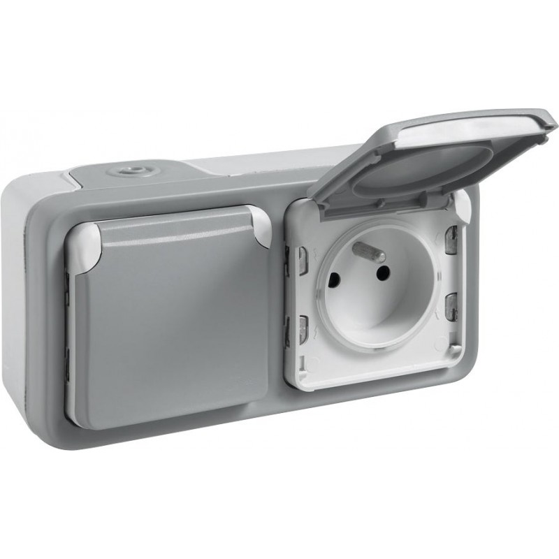 Dema Double Prise Horizontale LEGRAND Plexo