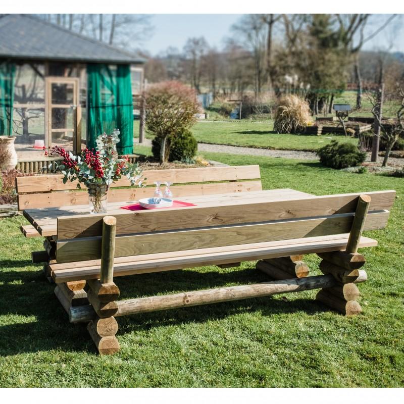 dema Ensemble Ardennaise sans dossier 150cm