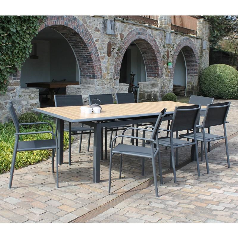 dema Ensemble Louisa aluminium graphite