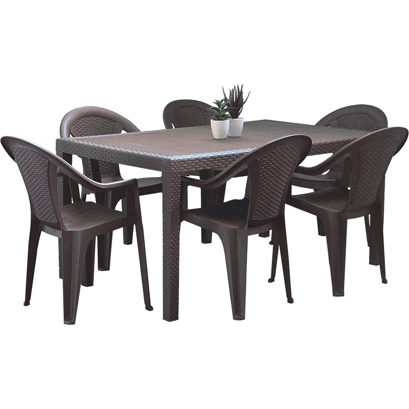 Dema Ensemble MILANO Résine Anthracite