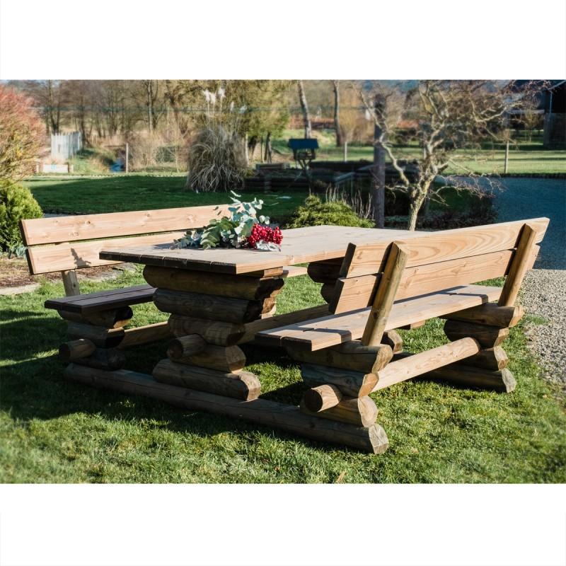 dema Ensemble Tout en Un avec dossiers 200cm