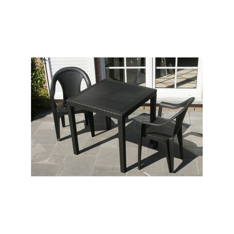 dema Ensemble UDINE résine anthracite